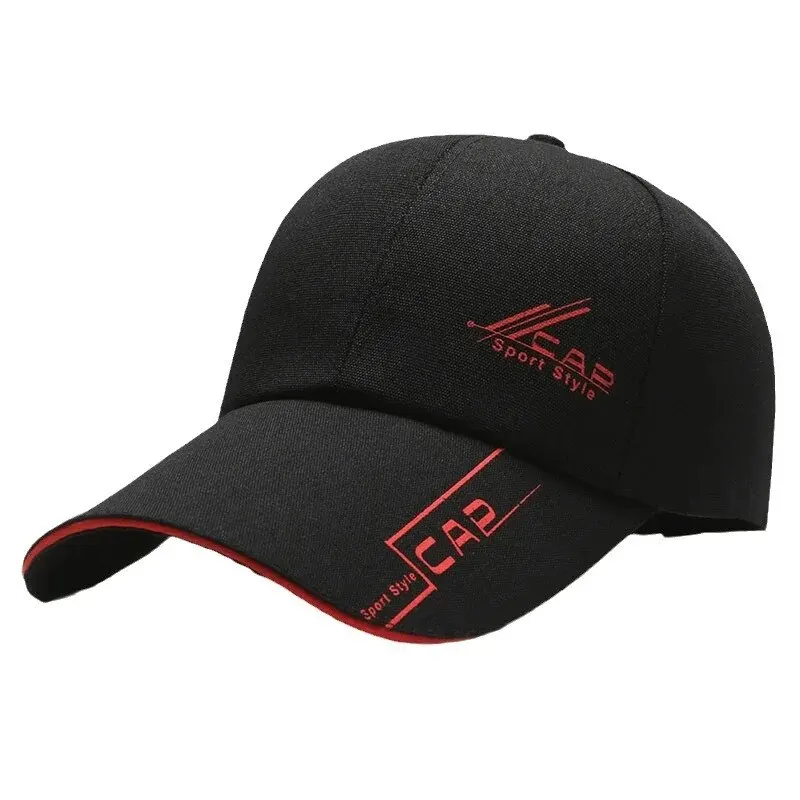 Men's Long Brim Summer Baseball Cap 5 Men's Long Brim Summer Baseball Cap - Image 5