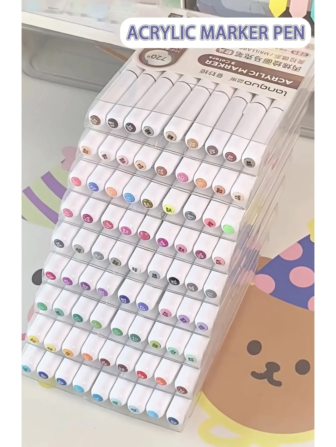 Soft Brush Acrylic Marker Set 10 Soft Brush Acrylic Marker Set - Image 10