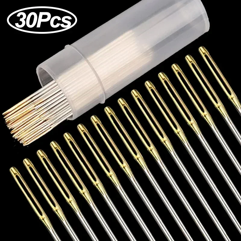 30pc Large-Eye Embroidery Needles 1 30pc Large-Eye Embroidery Needles