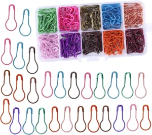100 Pack Bulb Safety Pins for Knitting