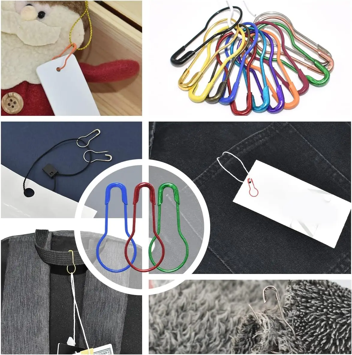 100 Pack Bulb Safety Pins for Knitting 5 100 Pack Bulb Safety Pins for Knitting - Image 5