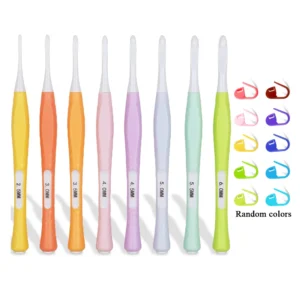Ergonomic Crochet Hook Set 2.5–6 mm