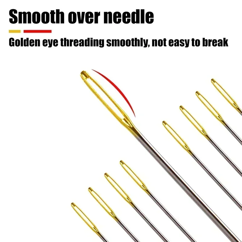 30pc Large-Eye Embroidery Needles 2 30pc Large-Eye Embroidery Needles - Image 2