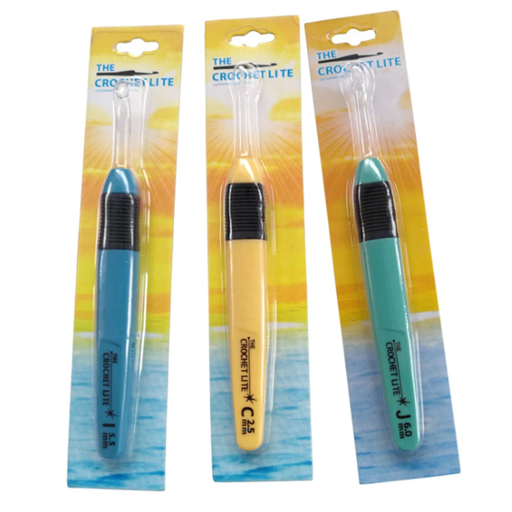 LED Crochet Hook 2–6.5 mm Lighted Handle 5 LED Crochet Hook 2–6.5 mm Lighted Handle - Image 5