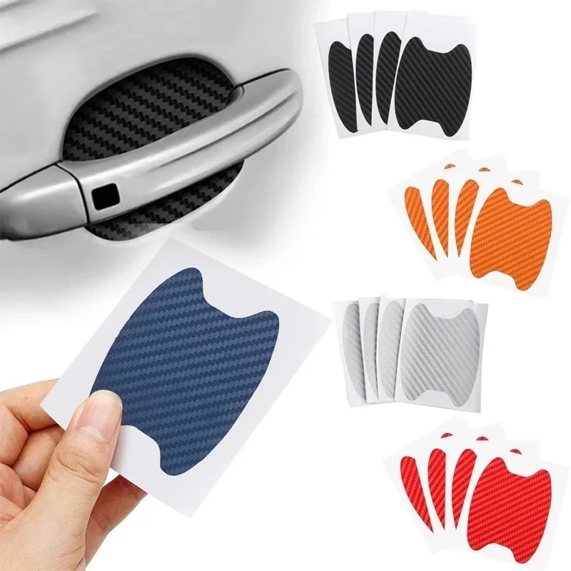 Carbon Fibre Door Handle Protector 4 Pack