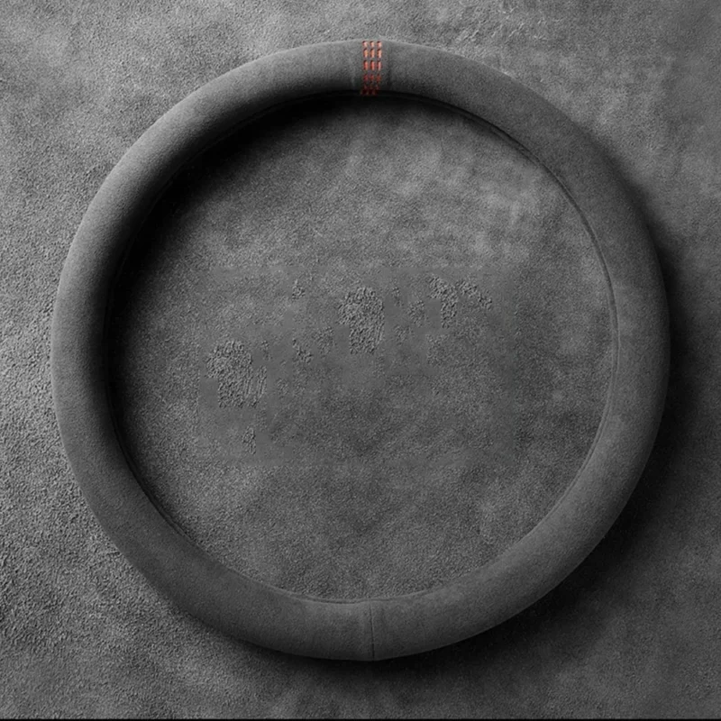 Suede Steering Wheel Cover 38 cm