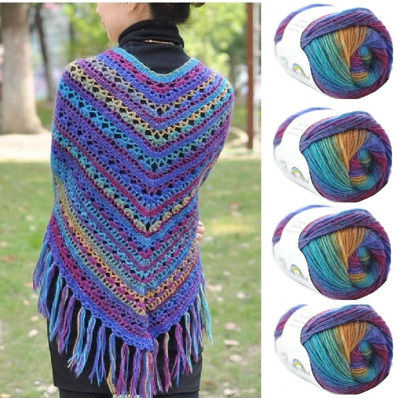 Gradient 100% Wool Yarn 4 x 50 g Pack