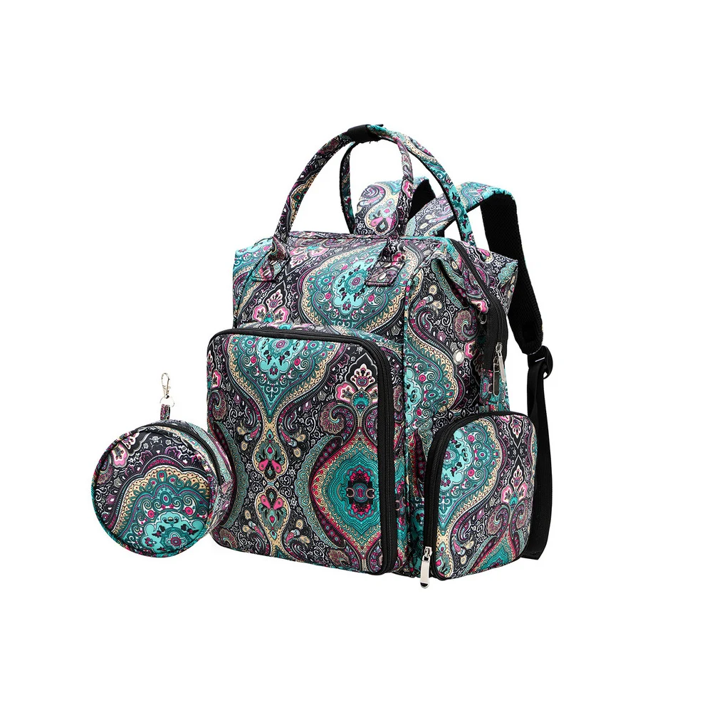 Large Floral Crochet Storage Tote 6 Large Floral Crochet Storage Tote - Image 6