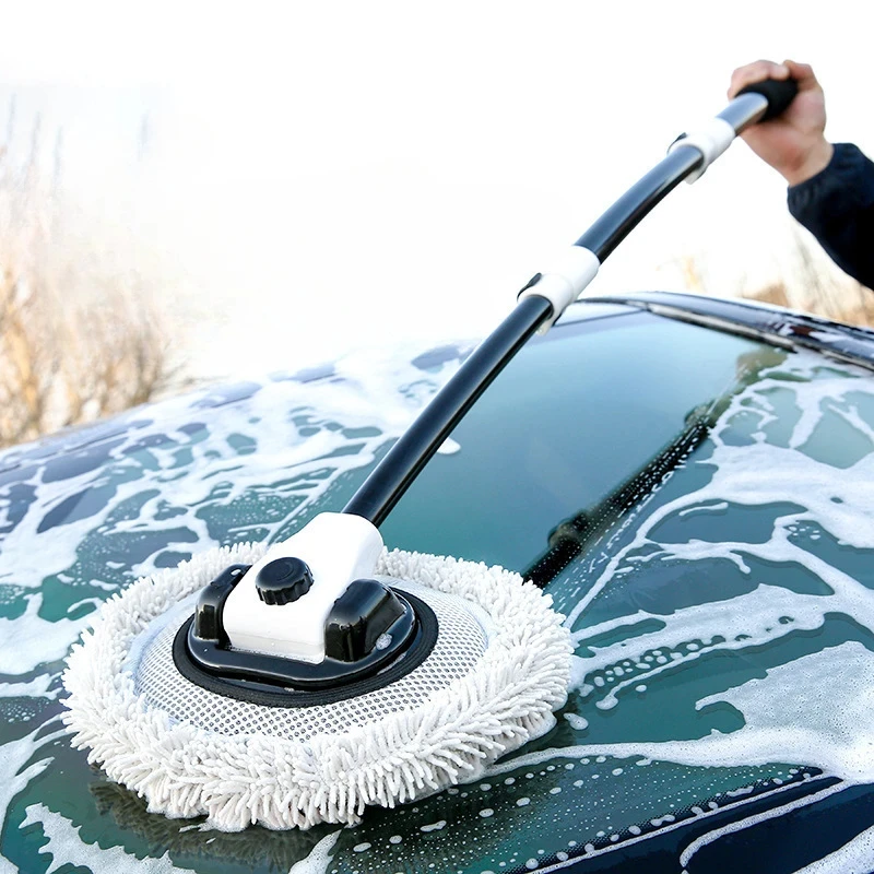 Telescopic Car Wash Chenille Brush