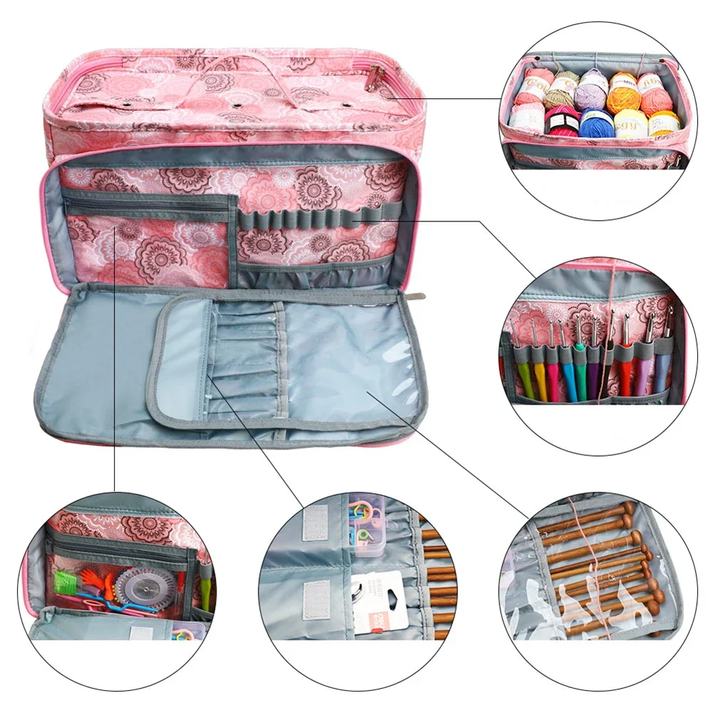Large Knitting Yarn Storage Bag 5 Large Knitting Yarn Storage Bag - Image 5