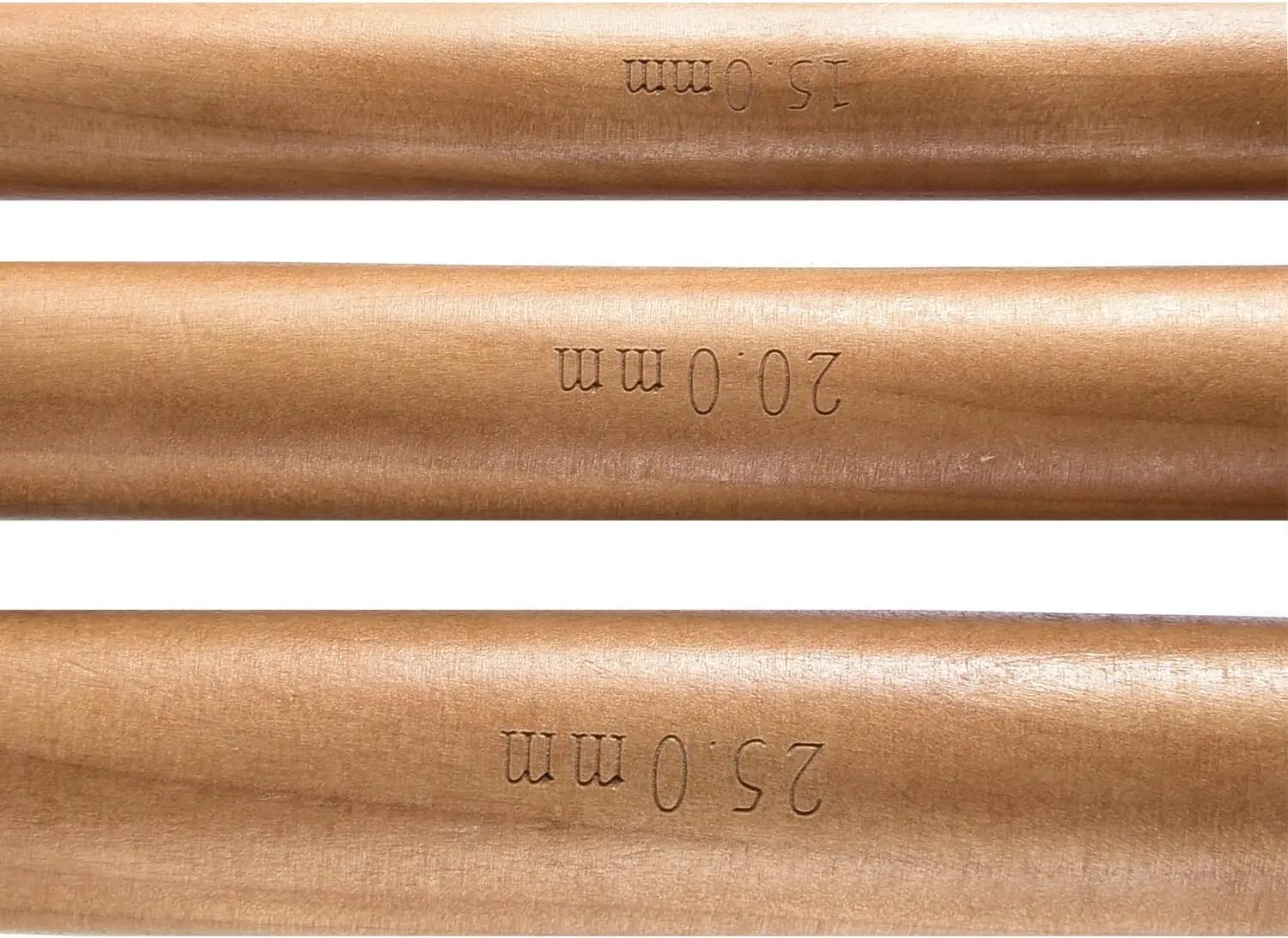 Large Bamboo Crochet Hooks 15-25mm 5 Large Bamboo Crochet Hooks 15-25mm - Image 5