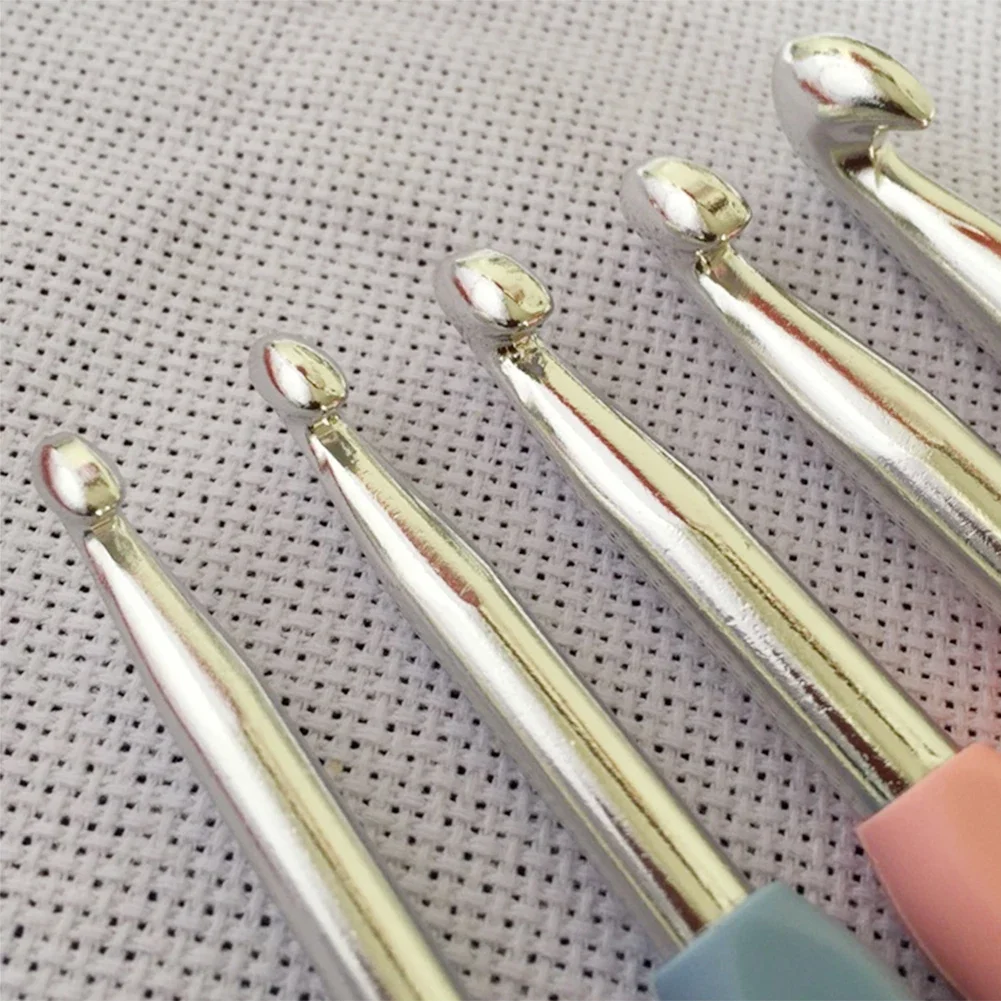 Aluminium Crochet Hook Set 2–8 mm 6 Aluminium Crochet Hook Set 2–8 mm - Image 6