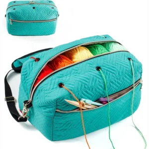 Portable Knitting Project Organiser