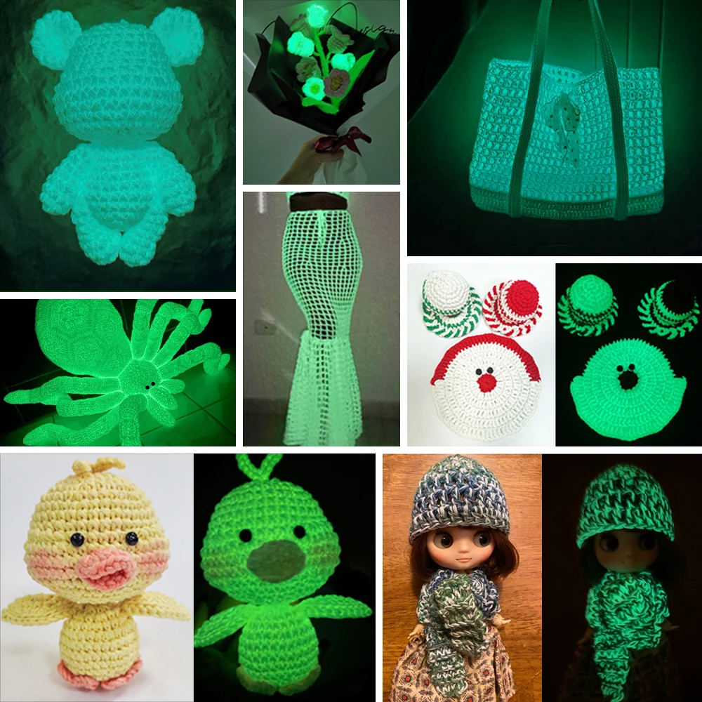 Glow In The Dark Yarn 7-Roll Pack 6 Glow In The Dark Yarn 7-Roll Pack - Image 6