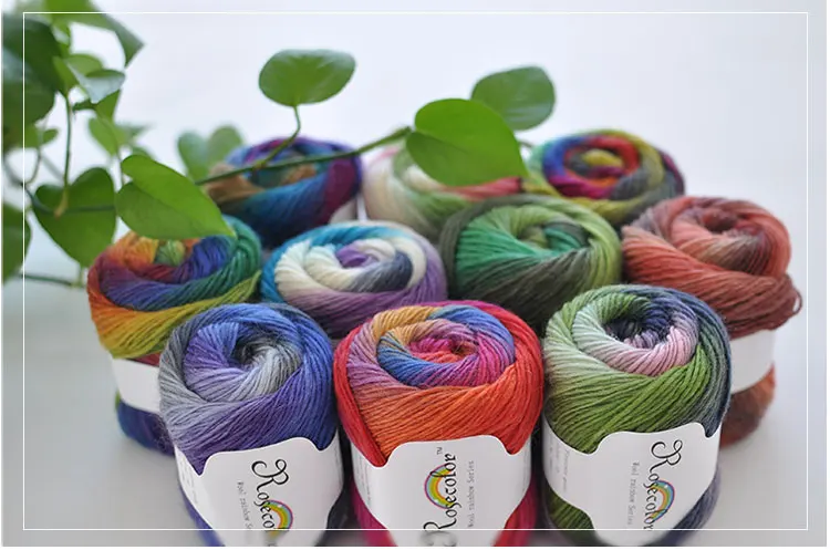 Gradient 100% Wool Yarn 4 x 50 g Pack 6 Gradient 100% Wool Yarn 4 x 50 g Pack - Image 6