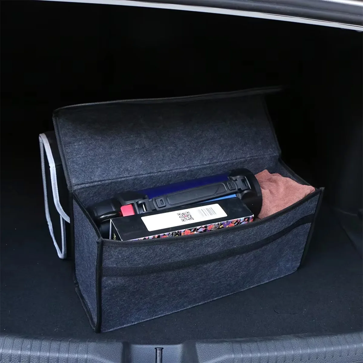 Foldable Felt Trunk Storage Box - Image 2