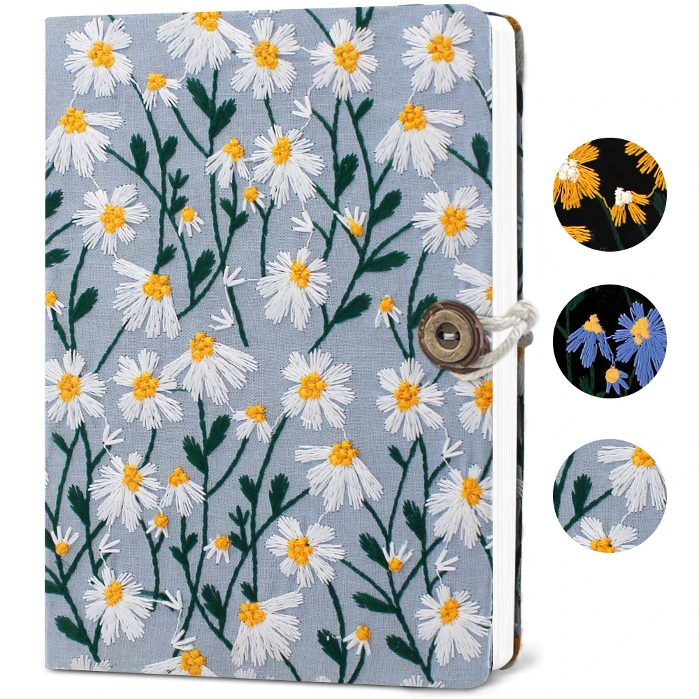 Blank A5/A6 Daisy Notebook 200 Pages 1 Blank A5/A6 Daisy Notebook 200 Pages