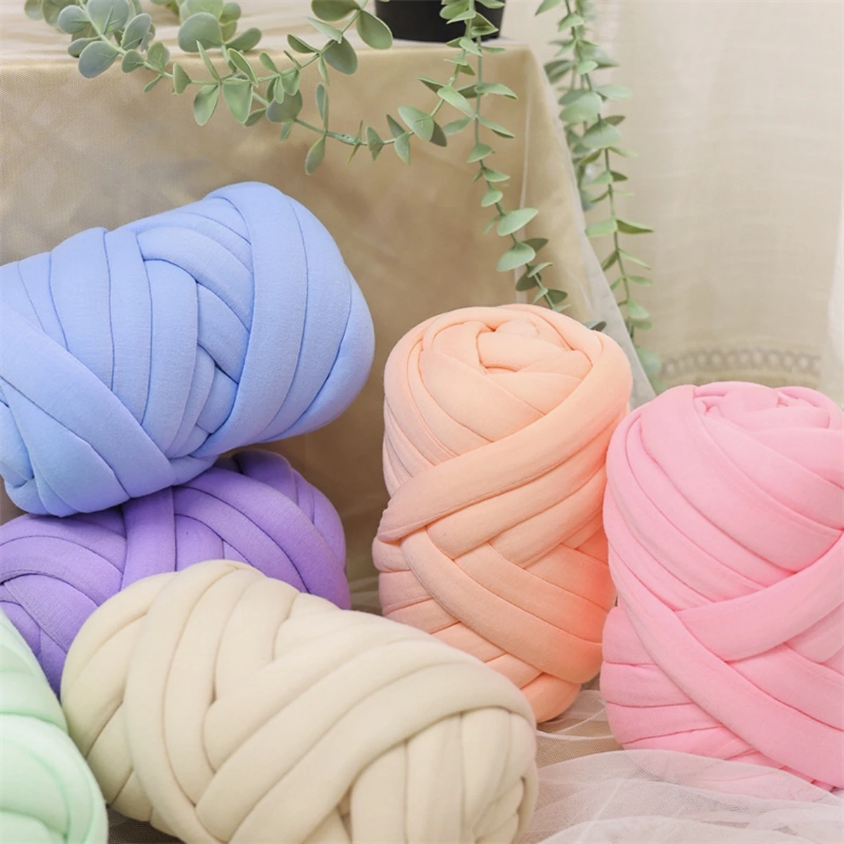 500g Chunky Cored Cotton Yarn 1 500g Chunky Cored Cotton Yarn