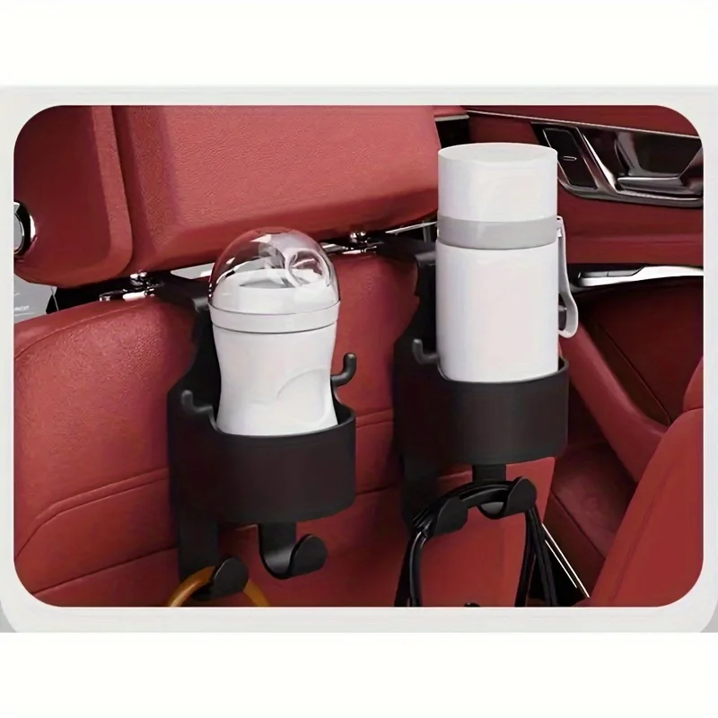 Seat Back Storage Organizer With Cup Holder - Image 6