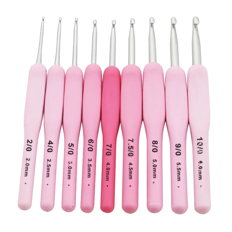 Ergonomic Crochet Hook Set 2–6 mm 5 Ergonomic Crochet Hook Set 2–6 mm - Image 5