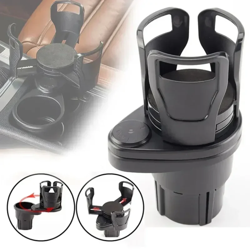 Adjustable Dual Cup & Phone Holder