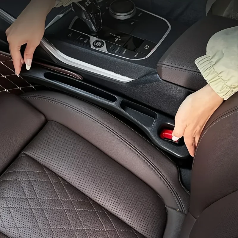 2-Pack Car Seat Gap Filler Organiser