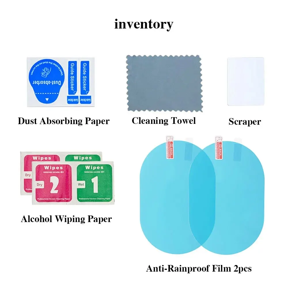 Anti-Fog Rearview Mirror Film 2 Pack - Image 5