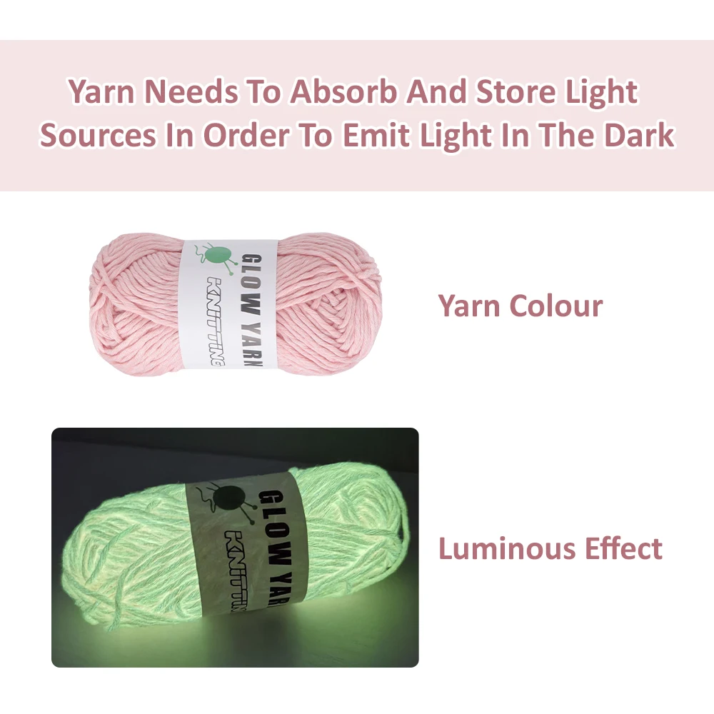 Glow In The Dark Yarn 7-Roll Pack 5 Glow In The Dark Yarn 7-Roll Pack - Image 5