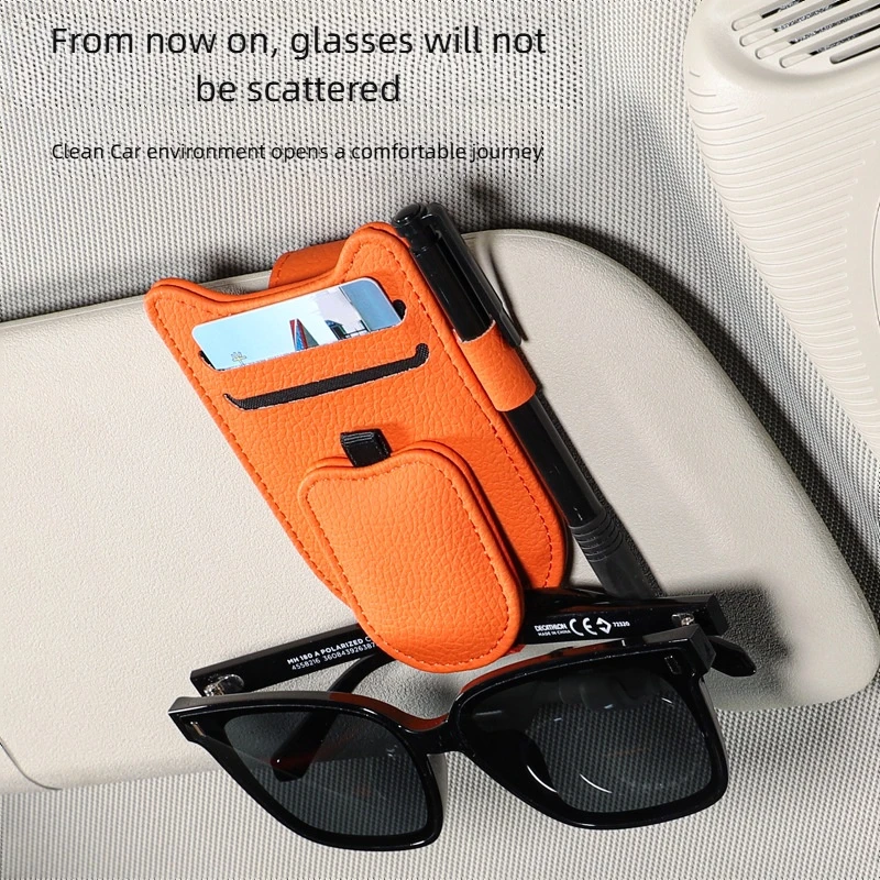 Magnetic Sun Visor Glasses Clip