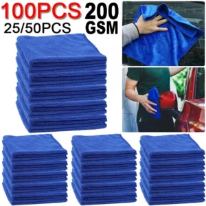 Microfibre Car Cleaning Cloths 30×30cm