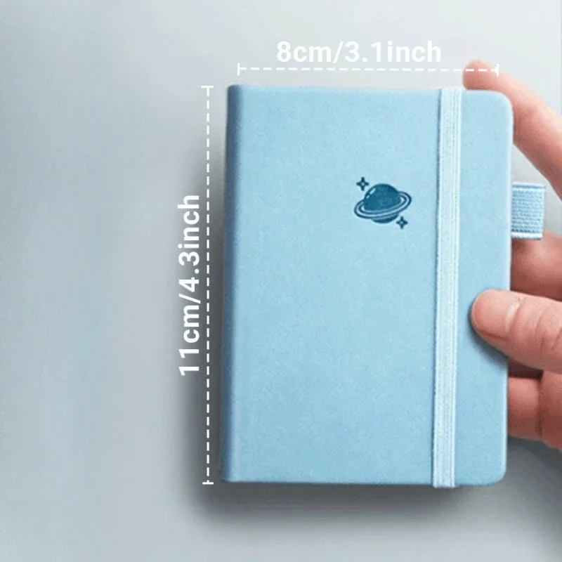 A7 Pocket Faux Leather Notebook 100 Sheets 6 A7 Pocket Faux Leather Notebook 100 Sheets - Image 6