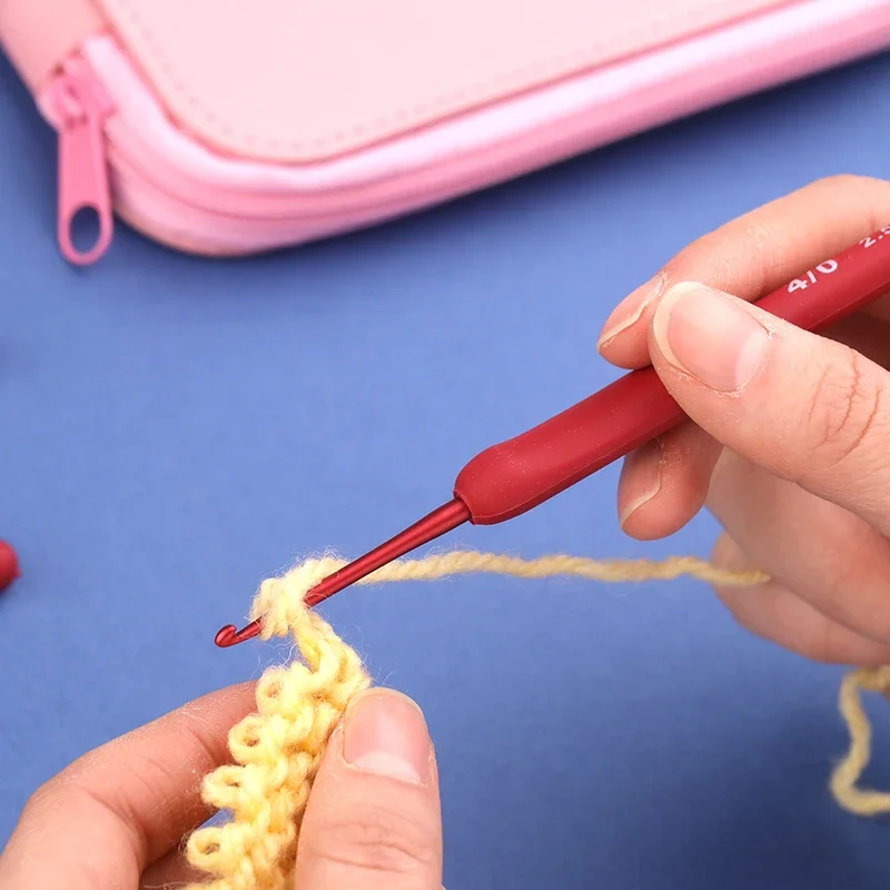 Ergonomic Crochet Hook Set 2–10 mm 5 Ergonomic Crochet Hook Set 2–10 mm - Image 5