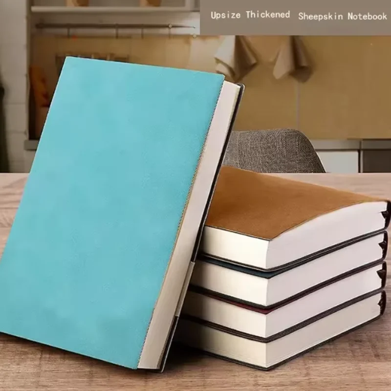A5 PU Lined Daily Notebook
