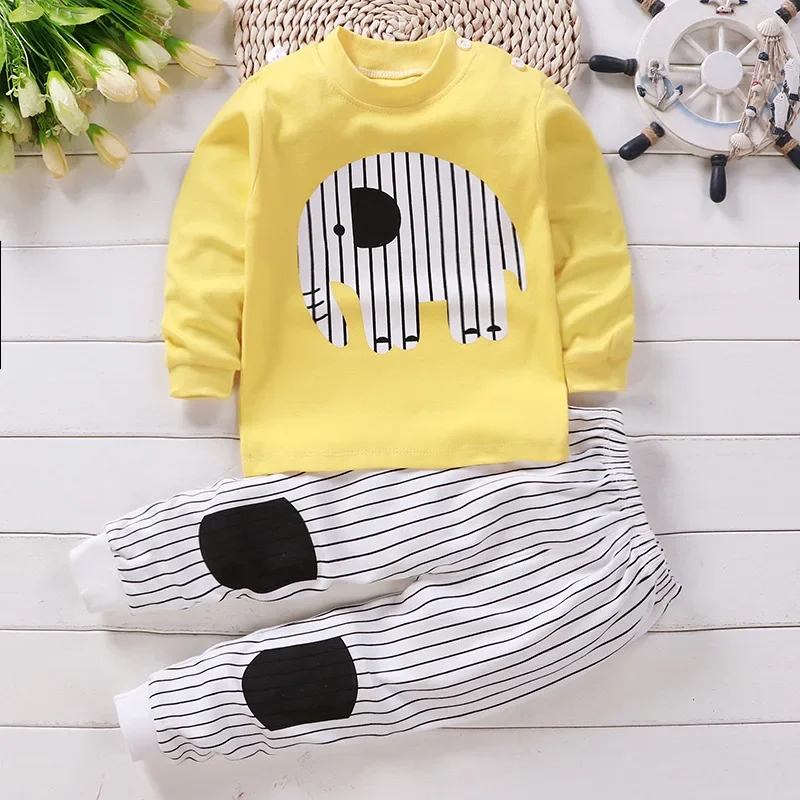 Kids Cotton Pajama Set Top + Pant 3 Kids Cotton Pajama Set Top + Pant - Image 3