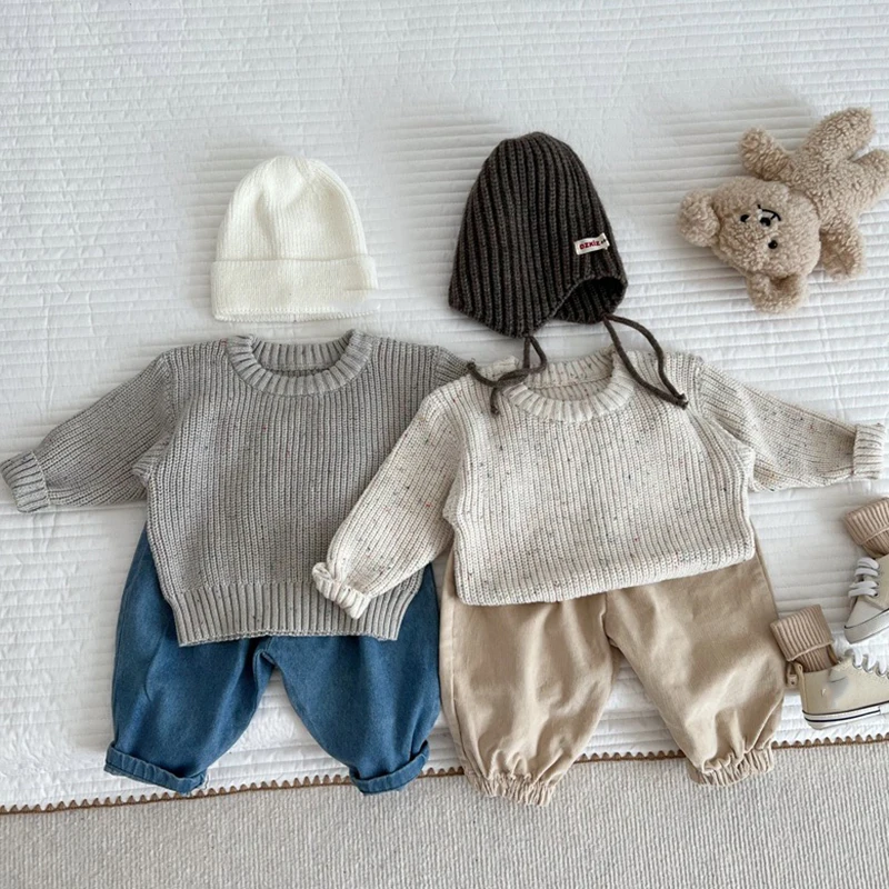 Kids Chunky Knit Pullover 3-6Y 4 Kids Chunky Knit Pullover 3-6Y - Image 4