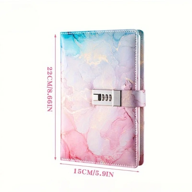 A5 Lockable Password Notebook 2 A5 Lockable Password Notebook - Image 2