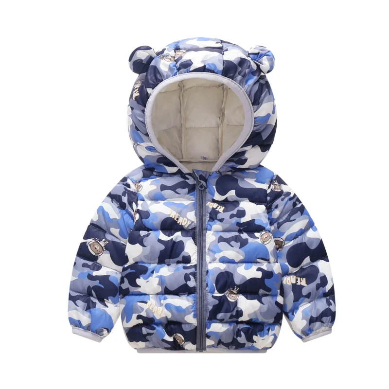 Kids Hooded Insulated Winter Jacket