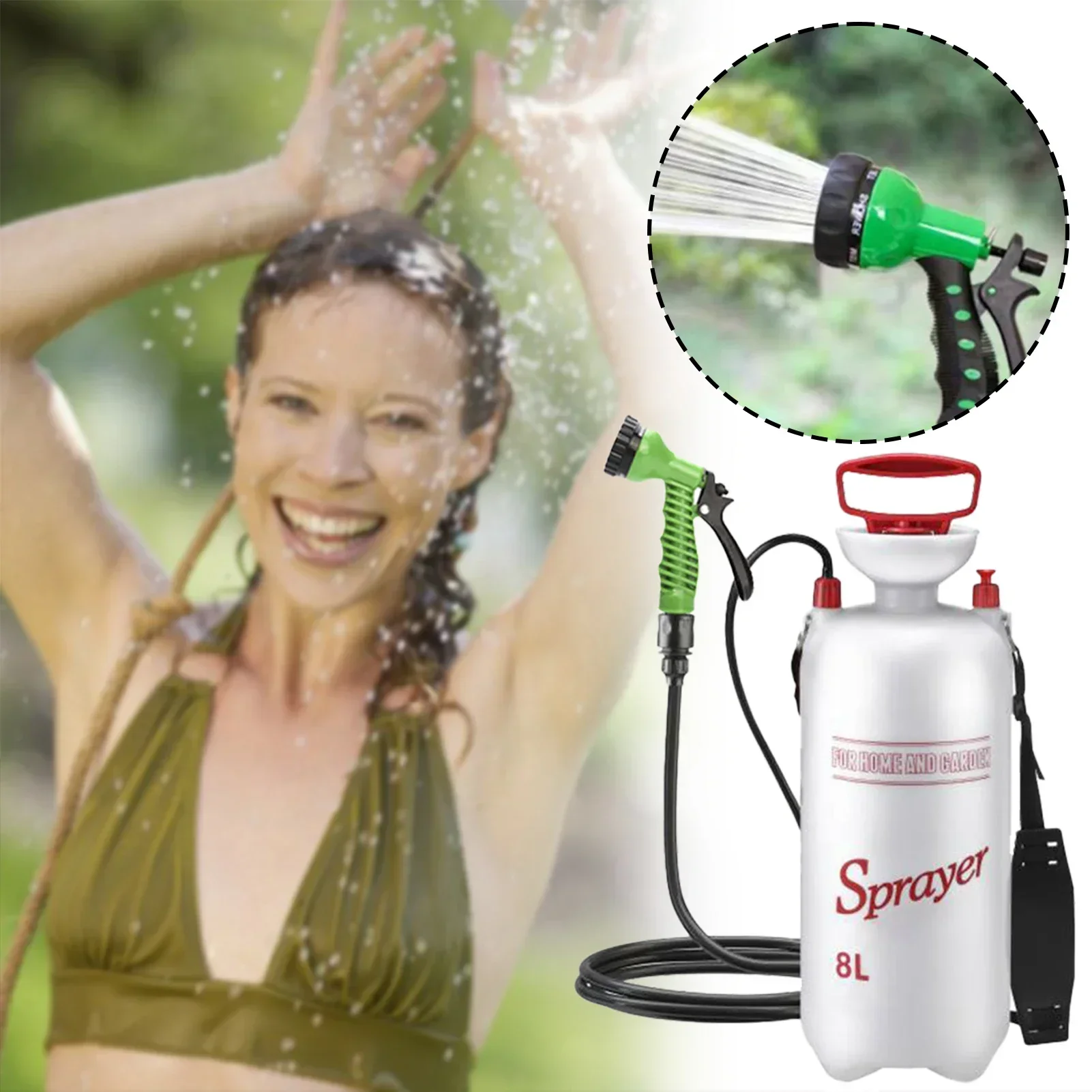 Portable Camping Shower With 3m Hose 1 Portable Camping Shower With 3m Hose