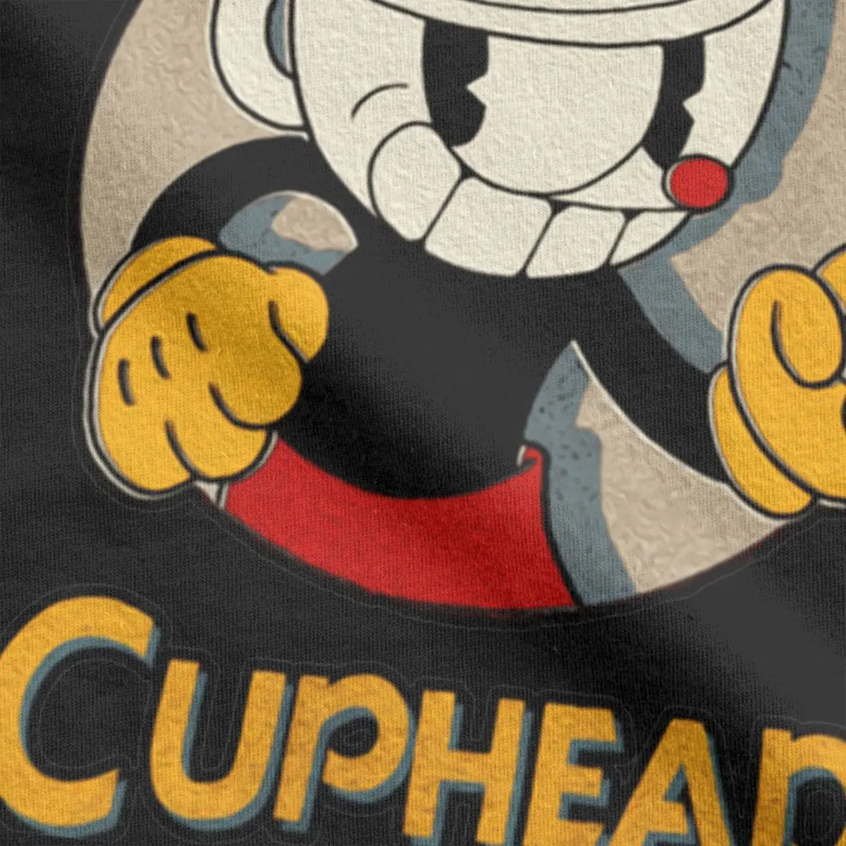 Retro Cuphead And Mugman Graphic Tee 4 Retro Cuphead And Mugman Graphic Tee - Image 4