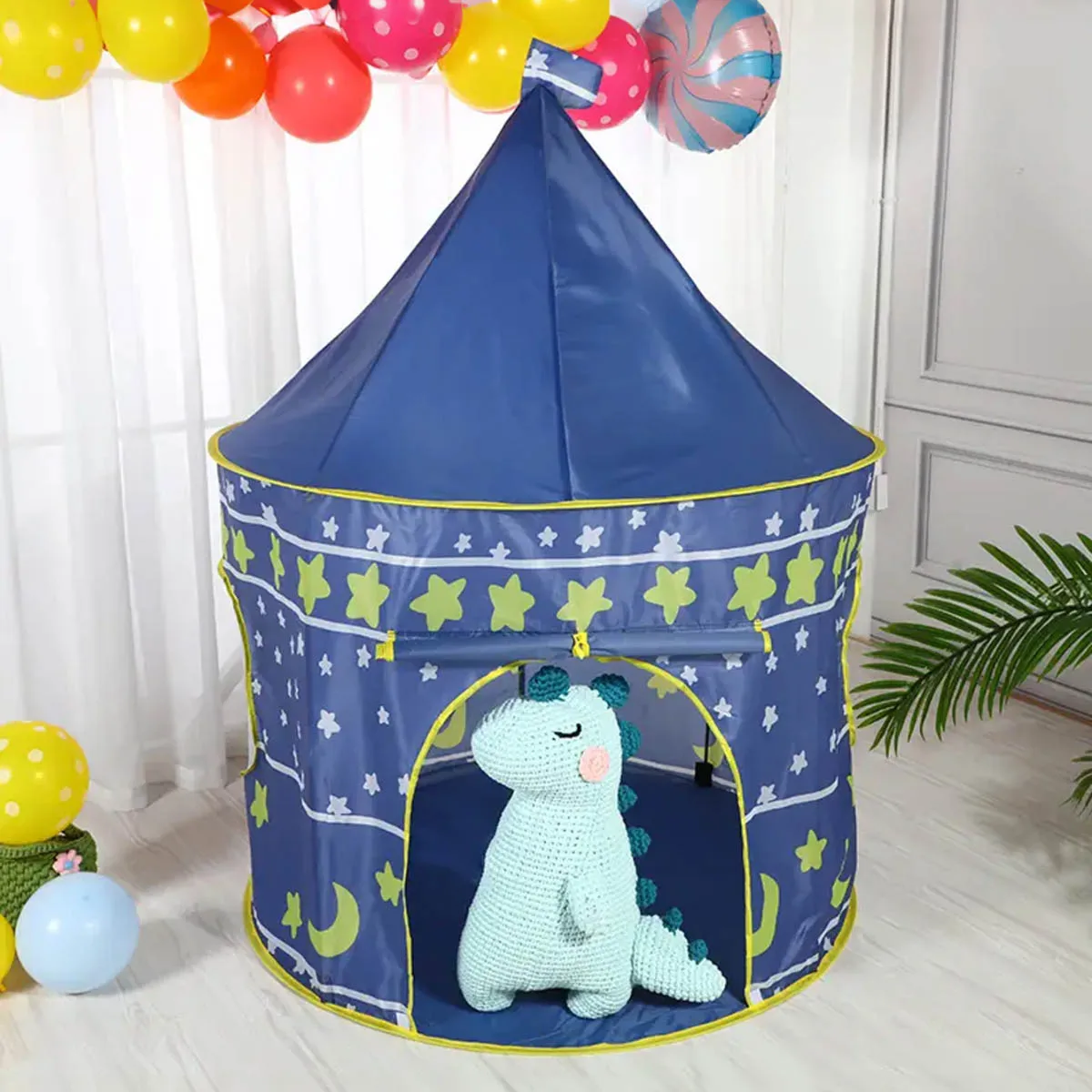 Kids Foldable Castle Play Tent 2 Kids Foldable Castle Play Tent - Image 2