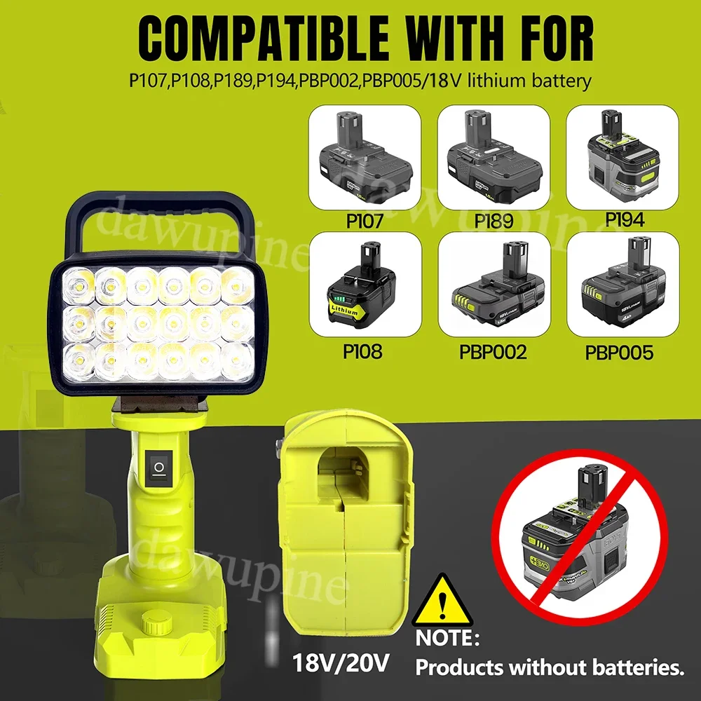 18 LED 18V Battery Compatible Lantern 1 18 LED 18V Battery Compatible Lantern