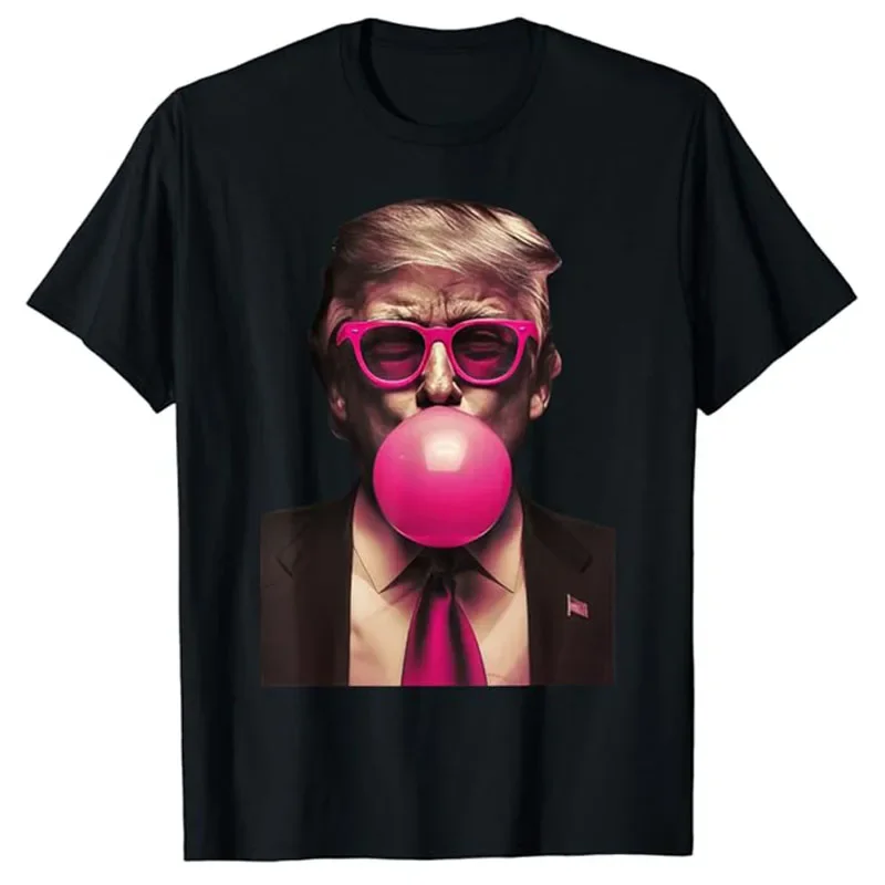 Trump Bubble Gum Graphic T-Shirt