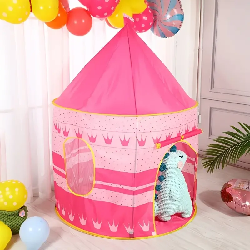 Kids Foldable Castle Play Tent 6 Kids Foldable Castle Play Tent - Image 6