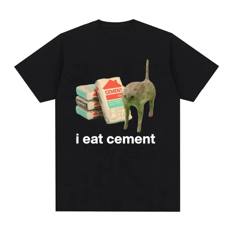 Oversized Cotton Meme T-Shirt