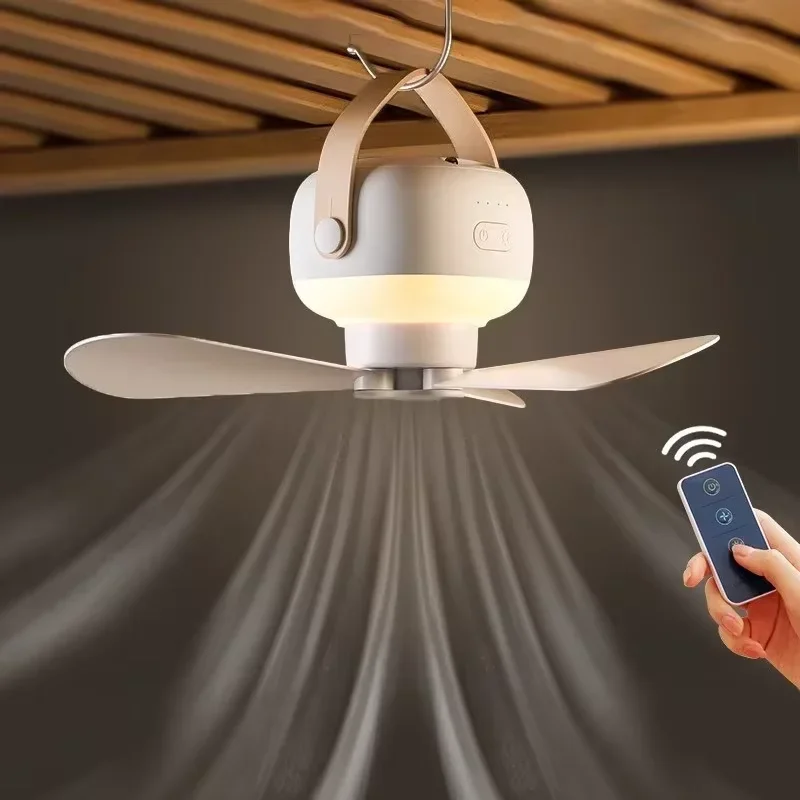 Portable USB Camping Fan with Light 1 Portable USB Camping Fan with Light