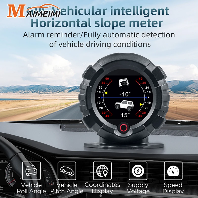 GPS HUD Display With Inclinometer 1 GPS HUD Display With Inclinometer