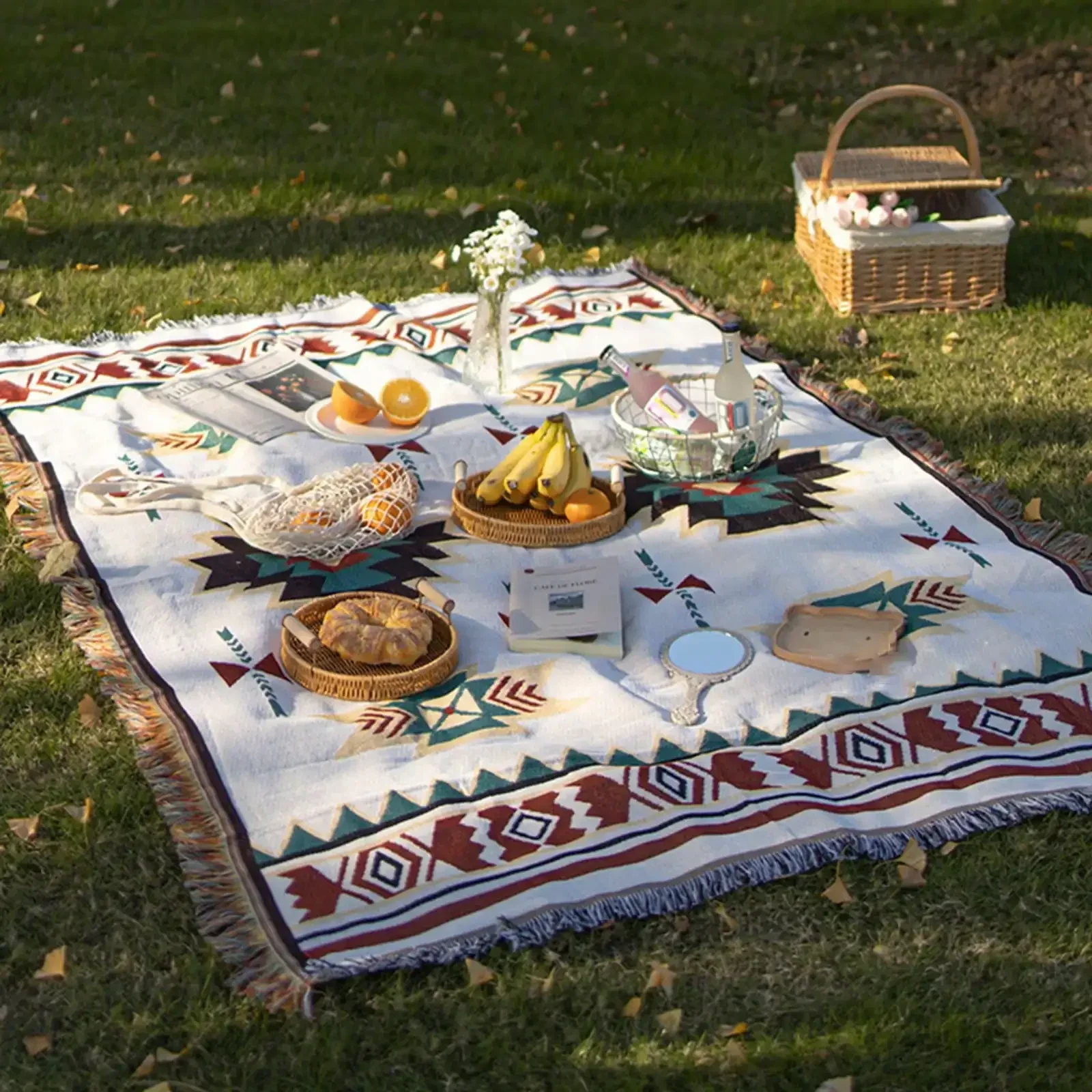 Waterproof Picnic Mat With Carry Strap 2 Waterproof Picnic Mat With Carry Strap - Image 2