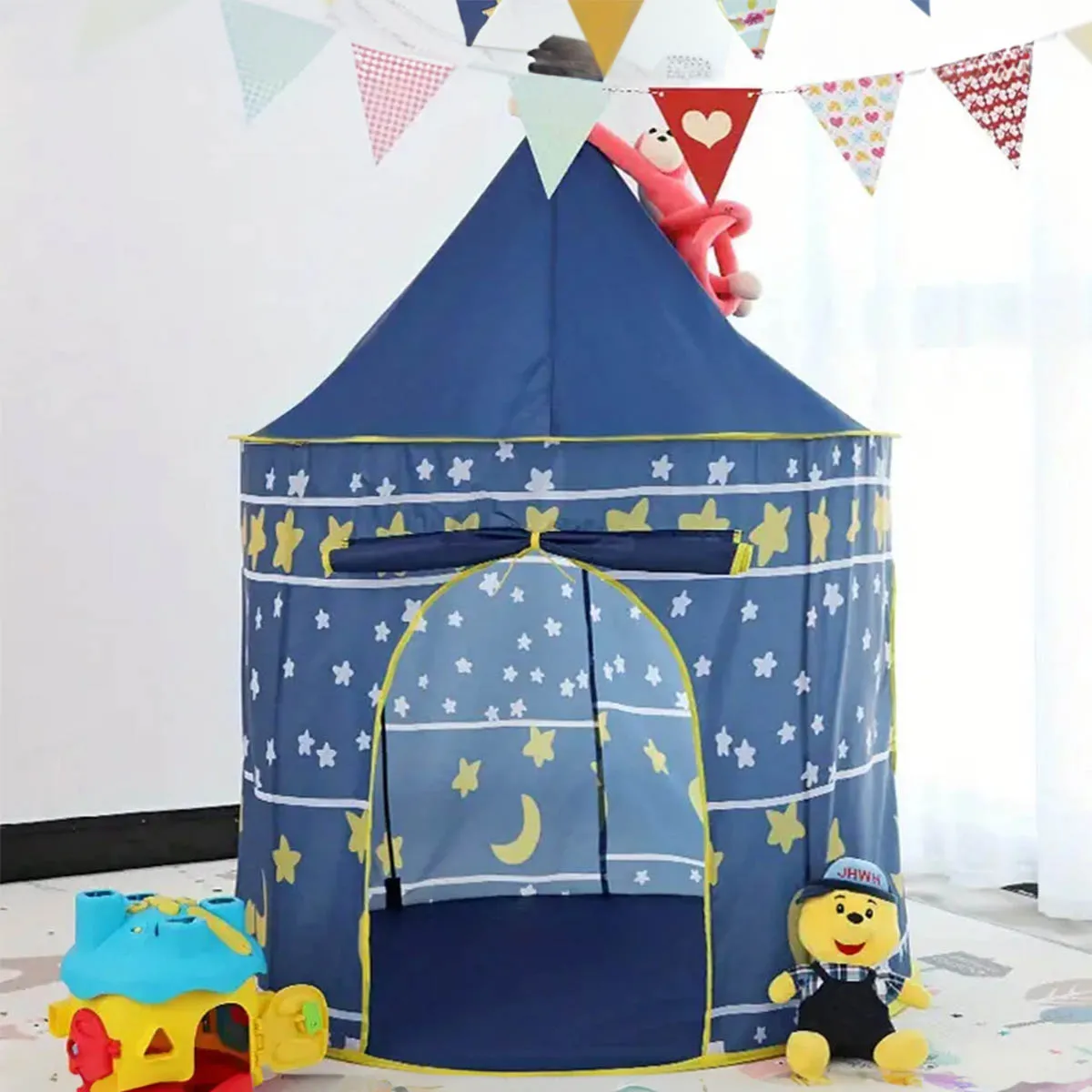 Kids Foldable Castle Play Tent 1 Kids Foldable Castle Play Tent