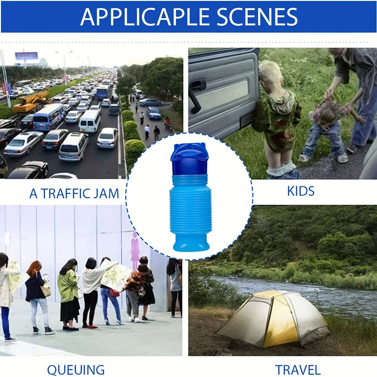 Collapsible 750 ml Travel Urinal 5 Collapsible 750 ml Travel Urinal - Image 5