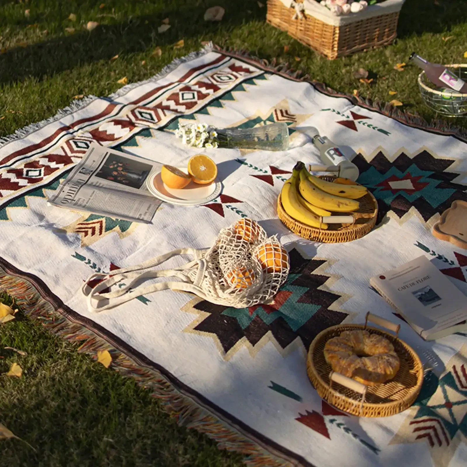 Waterproof Picnic Mat With Carry Strap 3 Waterproof Picnic Mat With Carry Strap - Image 3